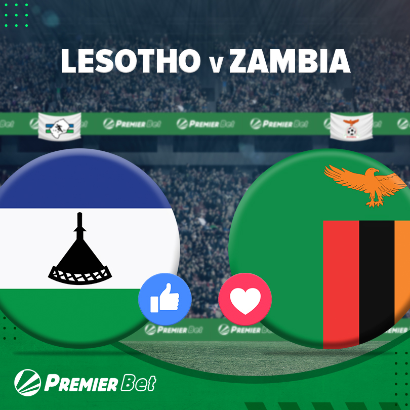 PremierBetZM's tweet photo. 🏆 COSAFA CUP FINAL 🏆

🇱🇸 Lesotho v Zambia 🇿🇲

🤔 Who wins?

👍 Lesotho
❤ Zambia https://t.co/meSZlhydTT