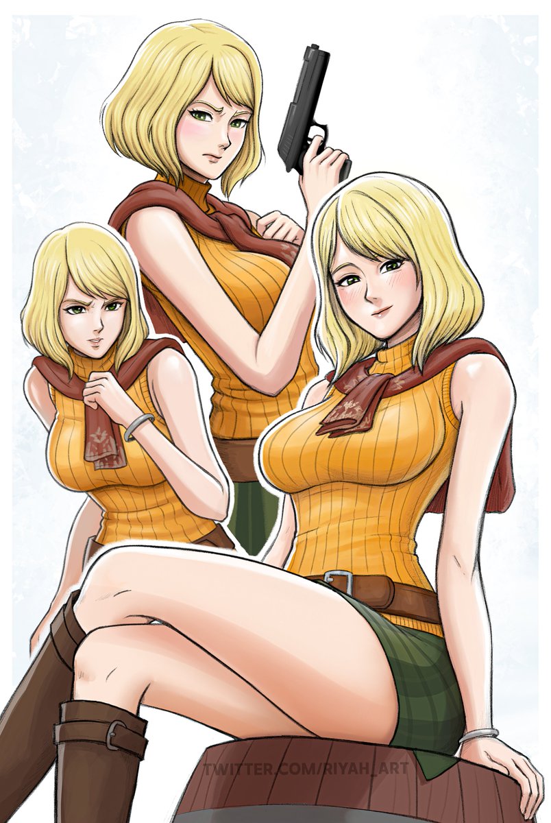 Riyah_art's tweet photo. Ashley ~ #RE4remake #ResidentEvil4 #Ashley https://t.co/8Fj2H9goCl