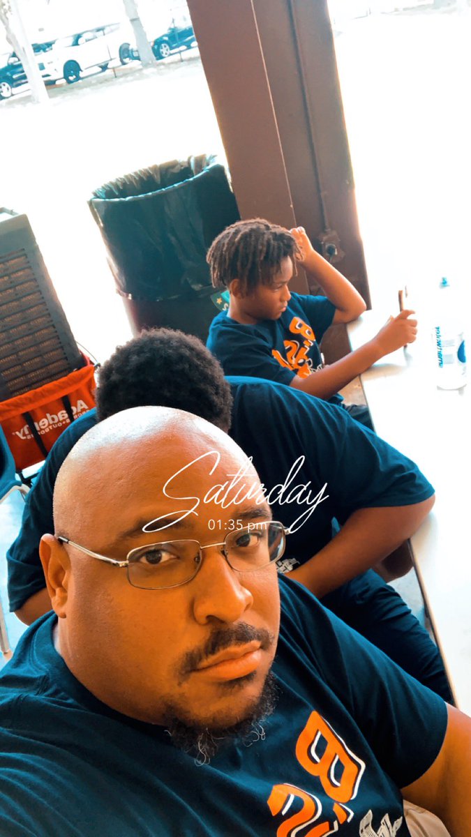 I’m at my family picnic, my cousin Lucky with the mail truck going to show up later with his friend Justice. #BLACKFAMILY