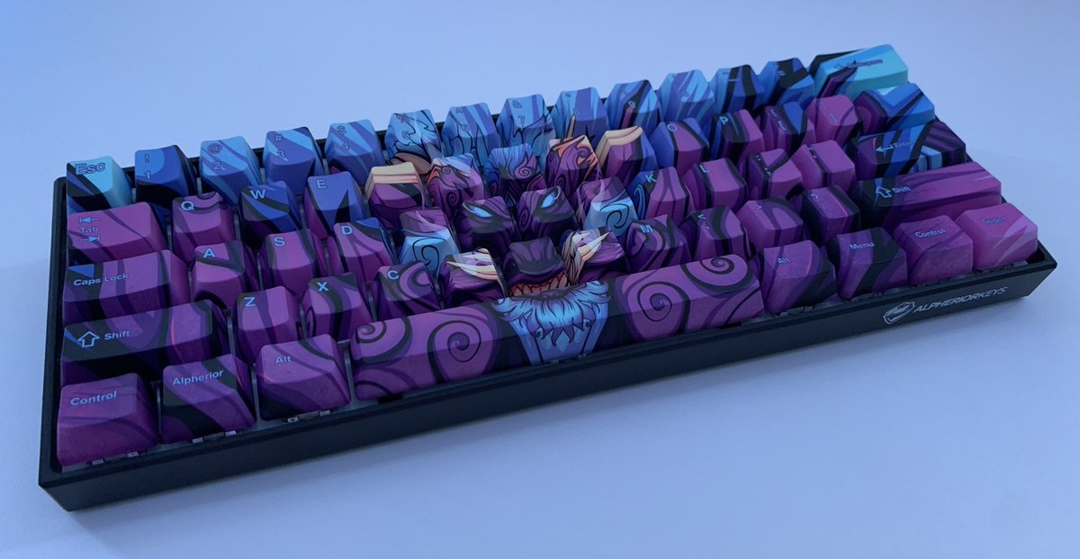 💜🌊ONI Giveaway🌊💜
 🥶😈💜💜💜💜😈🥶

Hey Twitter!! We are Giving Away our Famous Purple Oni Dragon Keycap Set! (With or Without Text) 

To Enter:
-Retweet &amp; Like 
-Follow us 
-Comment

Winner Drawn on Monday! Good Luck Gamers😈 AlpheriorKeys.com