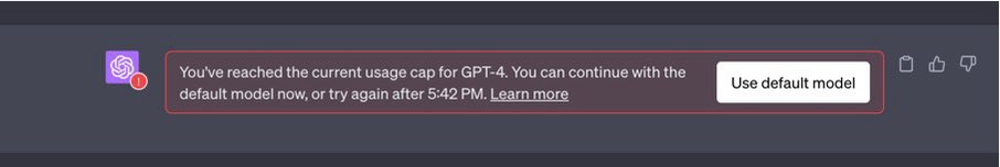 freesider's tweet image. Isso me irrita muito! Toda hora tenho que parar no meio do raciocínio. 🤬 

Quem mais?

#chatgptplus #gpt4 #chatgpt #openai