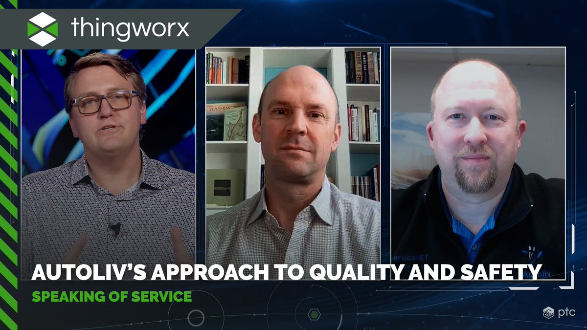 ThingWorx's tweet photo. Want an inside look at @AutolivInc's digital transformation journey in the manufacturing industry? Discover how they've evaluated the strategic value of data in episode 8 of #SpeakingofService. Get a quick look into the episode on @PTC’s YouTube channel: https://t.co/Pf35PpfZZF https://t.co/JCsWPjzAus