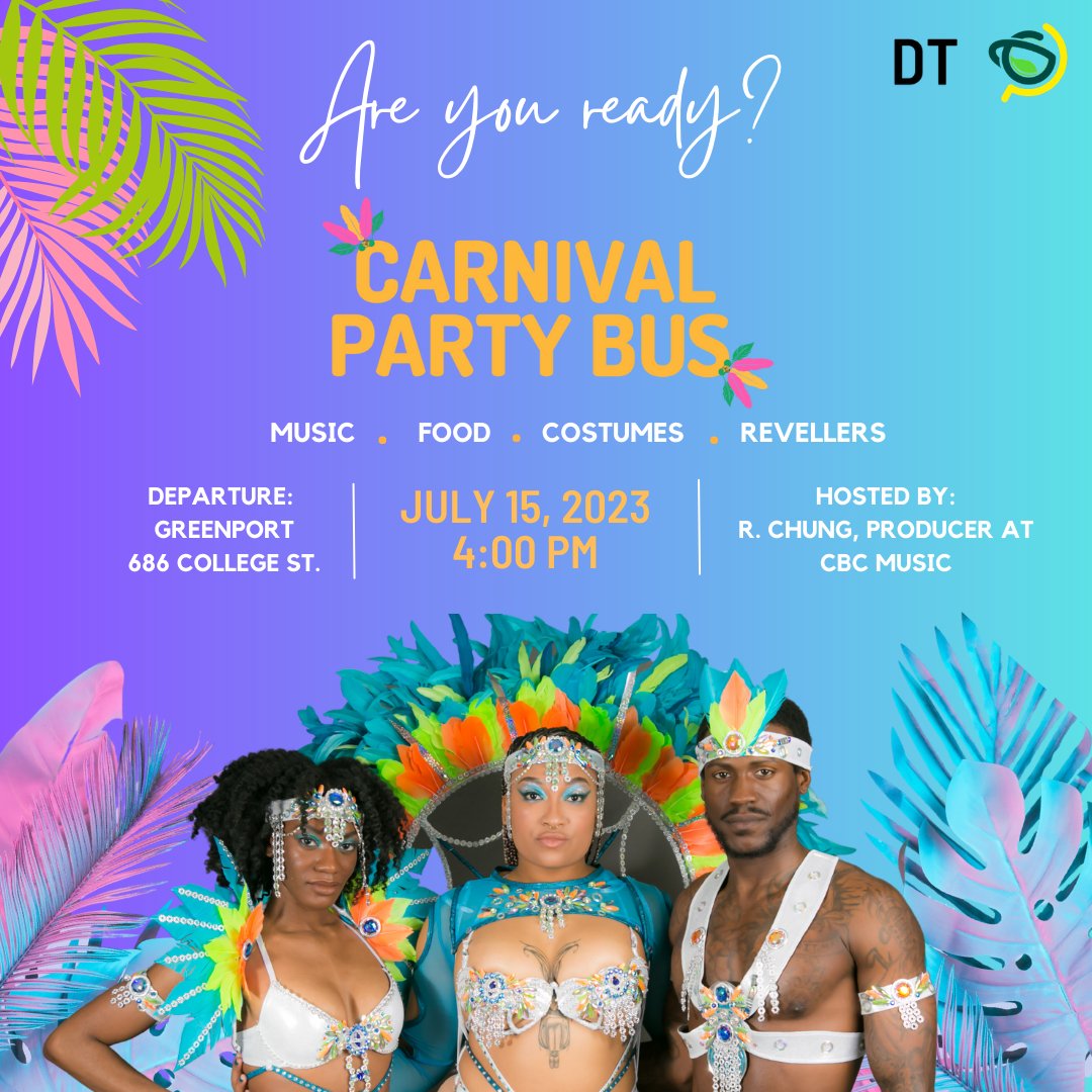 Cannabis Wiki (@strainexplorer) on Twitter photo #HappeningNow - Experience the magic of Toronto Carnival like never before on the Carnival Party Bus! 🎪✨ Join us as we raise awareness of our Caribbean culture, connect with local businesses, & celebrate the essence of carnival season. #torontocarnival2023 <a href="/DiversityTalk_/">DiversityTalk</a> #HappeningNow - Experience the magic of Toronto Carnival like never before on the Carnival Party Bus! 🎪✨ Join us as we raise awareness of our Caribbean culture, connect with local businesses, & celebrate the essence of carnival season. #torontocarnival2023 <a href="/DiversityTalk_/">DiversityTalk</a>