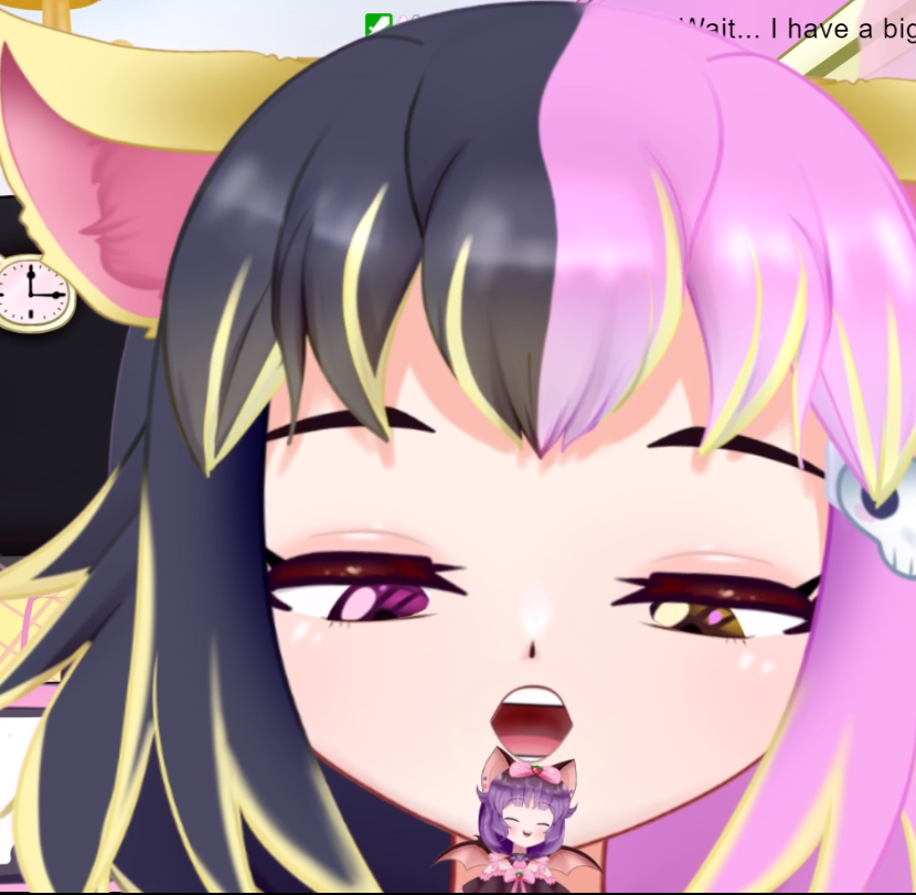 Miko_Amai's tweet photo. NUUUUH MARSHI NO EAT ME!!!! https://t.co/MFBix2Janh