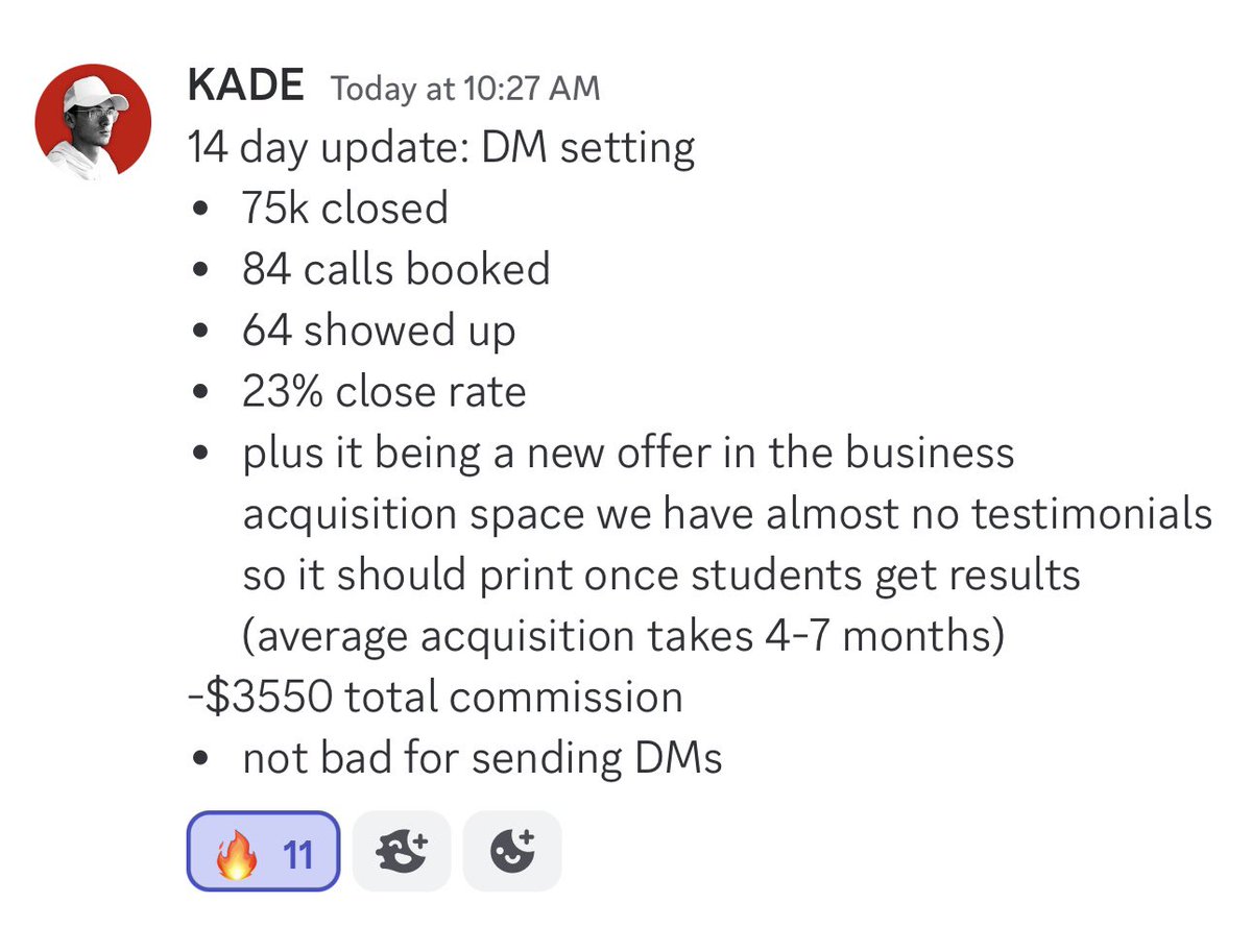 The boy <a href="/TheKadeA/">Kade</a> on pace for a $7k month in his first full month in the Inner Circle

0 experience before joining with us

We are the best in the game

Many such cases like Kade