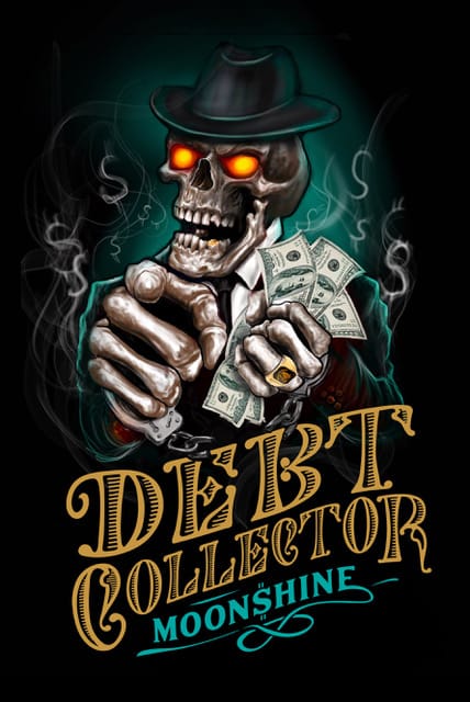 London made, American style corn liquor 🫵💵☠️

Punched out by @doghousedistillery in Battersea, inspired by deep south blues rock music, 'Debt Collector' is London's first bourbon style whisky..🔥

We.cant use the B word though... 

Dirty money shine 🫵💵☠️