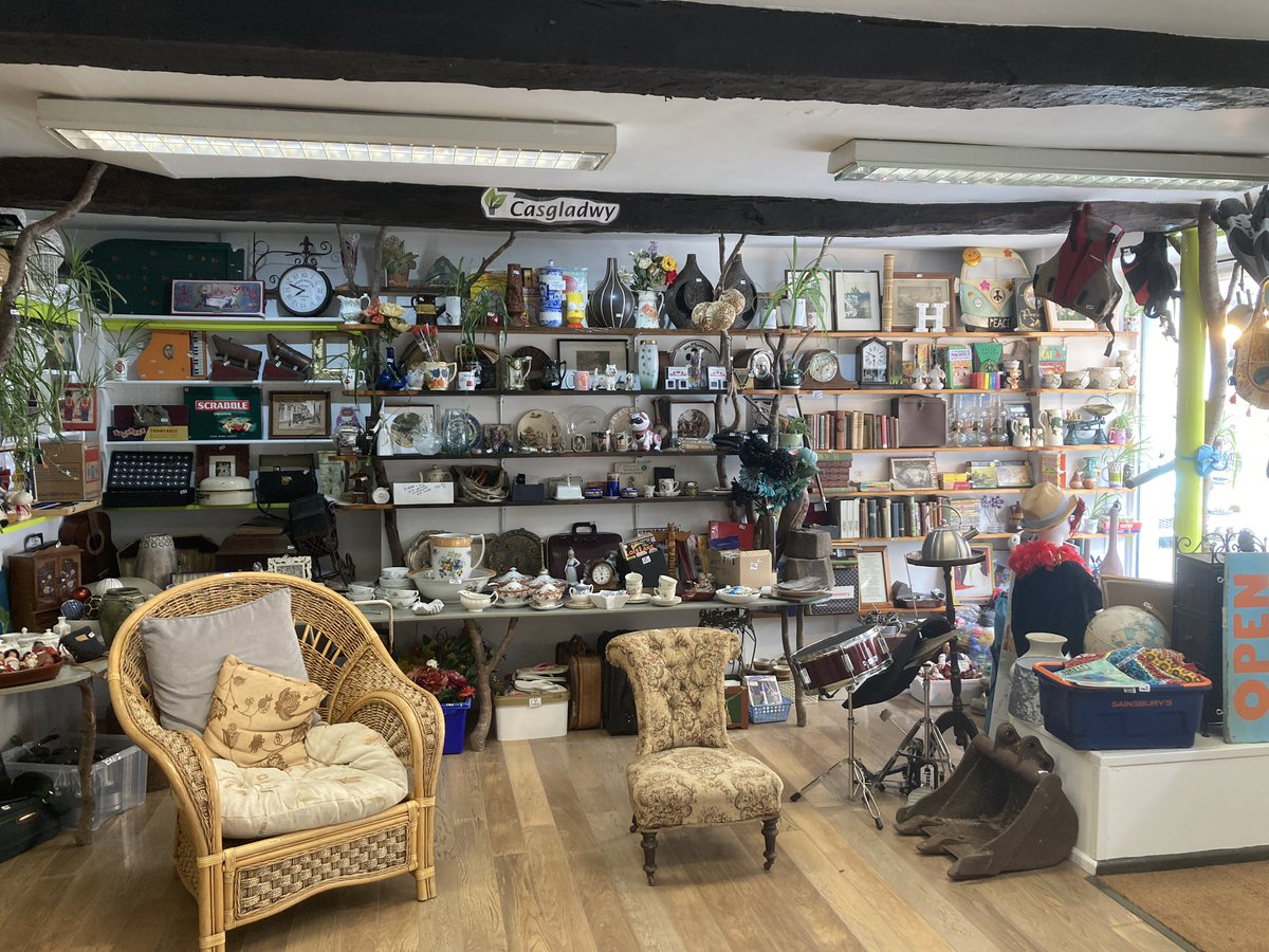 New Climate Shop launching at 52 King St, Carmarthen on Friday coming (9.30 am). We’ve got 4 floors of repaired, reclaimed, recycled and tested gear to choose from. All priced to sell. We’re a 100% voluntary operation and all proceeds fund carbon drawdown trees in Kenya. 🌳🚀🌳🚀