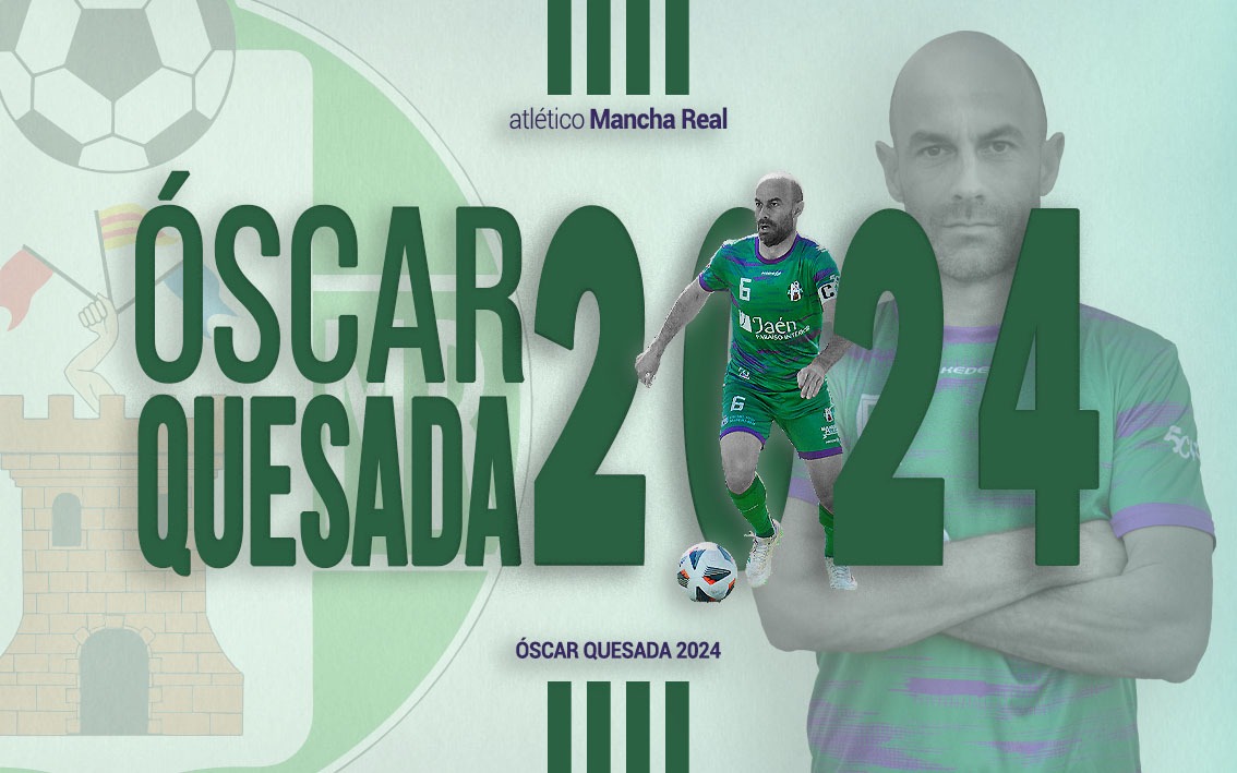 atmanchareal's tweet photo. 🔊 🆁🅴🅽🅾🆅🅰🅲🅸🅾🅽 🔊

📝 Don @OscarQuesada6 seguirá en el  @atmanchareal la temporada 23/24.

¡Óscar es verde! 💚

#ÓscarQuesada2024

#SomosManchaReal 💚💜

#YoSoyVerde 💪🏻 https://t.co/PyfERWcME9