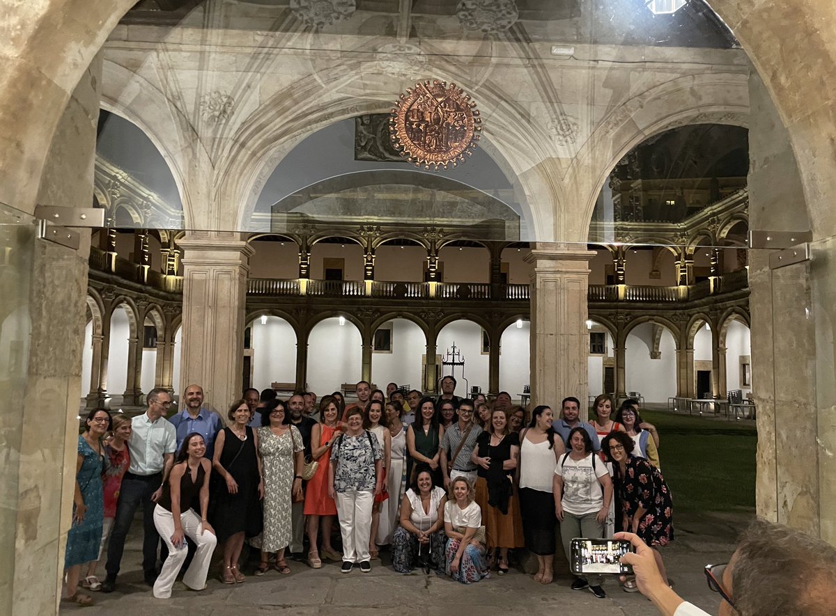 genaeio2023's tweet photo. Compartiendo y disfrutando en @genaeio2023 Gracias a todos por estos días @usal @SEIO_ES  @EPSZ_USAL @AnaBayes @PuriGalindo @StatWarsEs https://t.co/Flvp6ocw4C