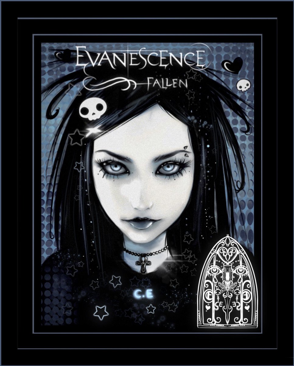 Hey I drew the Fallen album cover : r/Evanescence