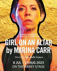 Can't beat an auld Greek tragedy.
Loved this. David Walmsley was on 🔥.
@AbbeyTheatre @KilnTheatre
#MarinaCarr #GirlOnAnAltar #Agamemnon #Clytemnestra  #Iphigenia
