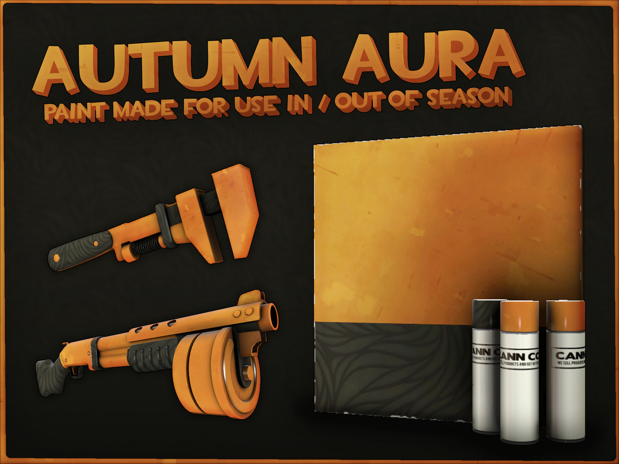 TF2 Emporium on Twitter "New Halloween War Paint, Autumn Aura! Vote