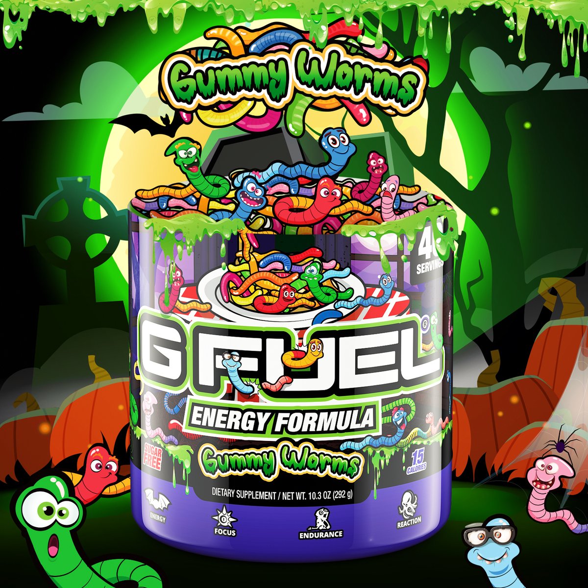 GFuelEnergy's tweet photo. 💜 𝐋𝐋𝐈𝐊𝐄 + 𝐑𝐓 + 𝐂𝐎𝐌𝐌𝐄𝐍𝐓 "𝐆 𝐅𝐔𝐄𝐋" to win a #GFUEL "𝐆𝐔𝐌𝐌𝐘 𝐖𝐎𝐑𝐌𝐒" TUB!!! Picking 2 winners tomorrow bc we just RESTOCKED a super limited batch of these babies! 🪱😱🧪 

🛍️ 𝐆𝐄𝐓 𝐘𝐎𝐔𝐑𝐒: https://t.co/Hc5q0aQW4D https://t.co/JM5O5hKLwS