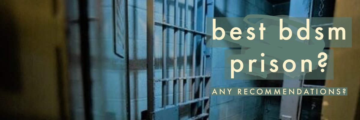 BDSM bubble: Is there any location, event, dungeon you can recommend for longterm captivity sessions? #bdsm #bdsmcommunity #prisonplay #caged #lockedup