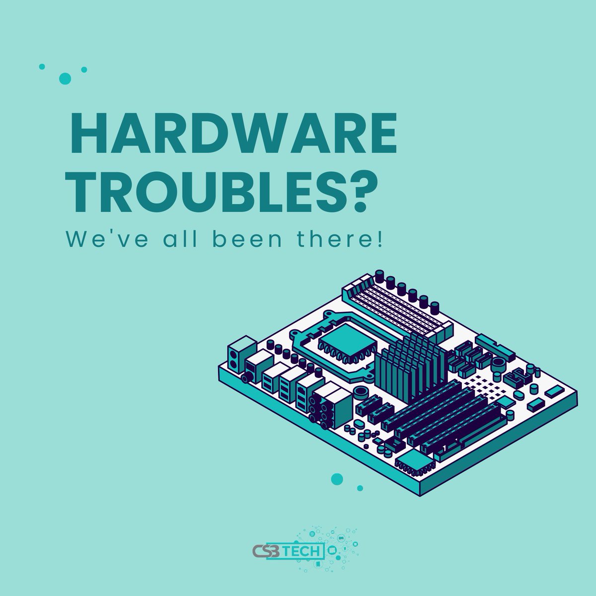 CSBTechEmporium's tweet image. Share with us your most memorable tech hiccup and how you tackled it. Whether it was a stubborn blue screen or a mysteriously malfunctioning device, let's laugh and learn from our technology adventures together. 😄💻 

#TechIssues #TechSupport #TechAdventures