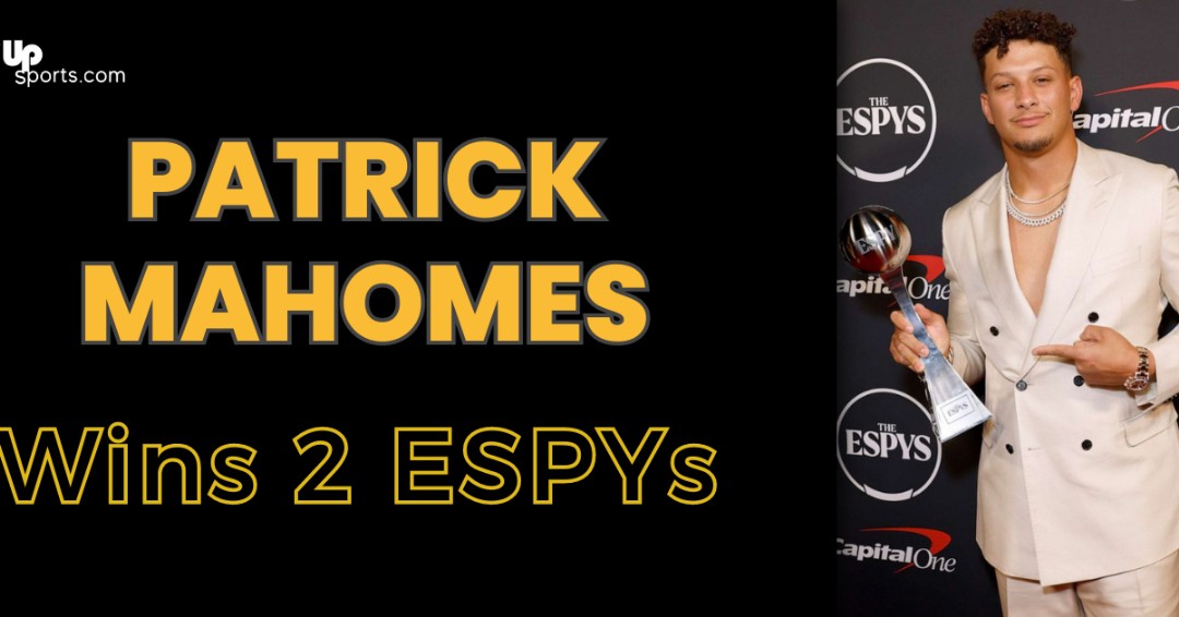 RevUpSports_'s tweet image. Patrick Mahomes took home 2 awards at the 2023 ESPYs! 
🏈🏆🐐

Get the details on his impressive night at the ESPYs on our website: 
revupsports.com/athletes/footb…

#RevUpSports #PatrickMahomes #Chiefs #KansasCityChiefs #ESPYs #2023ESPYs #NFL
