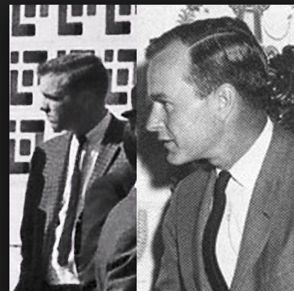NowIsAllUHav's tweet photo. @AdamSandersonic @Jwebb13646891 Not only were the Bushes 2 of the worst Presidents in US history, but Bush Sr. was instrumental in the CIA's assassination of one of the best Presidents in American history on 11/22/1963.
George Bush Sr. > JFK
George Bush Jr. > 9/11
JJ told us who killed his father
#GEORGE https://t.co/6Cqke8Fqjo