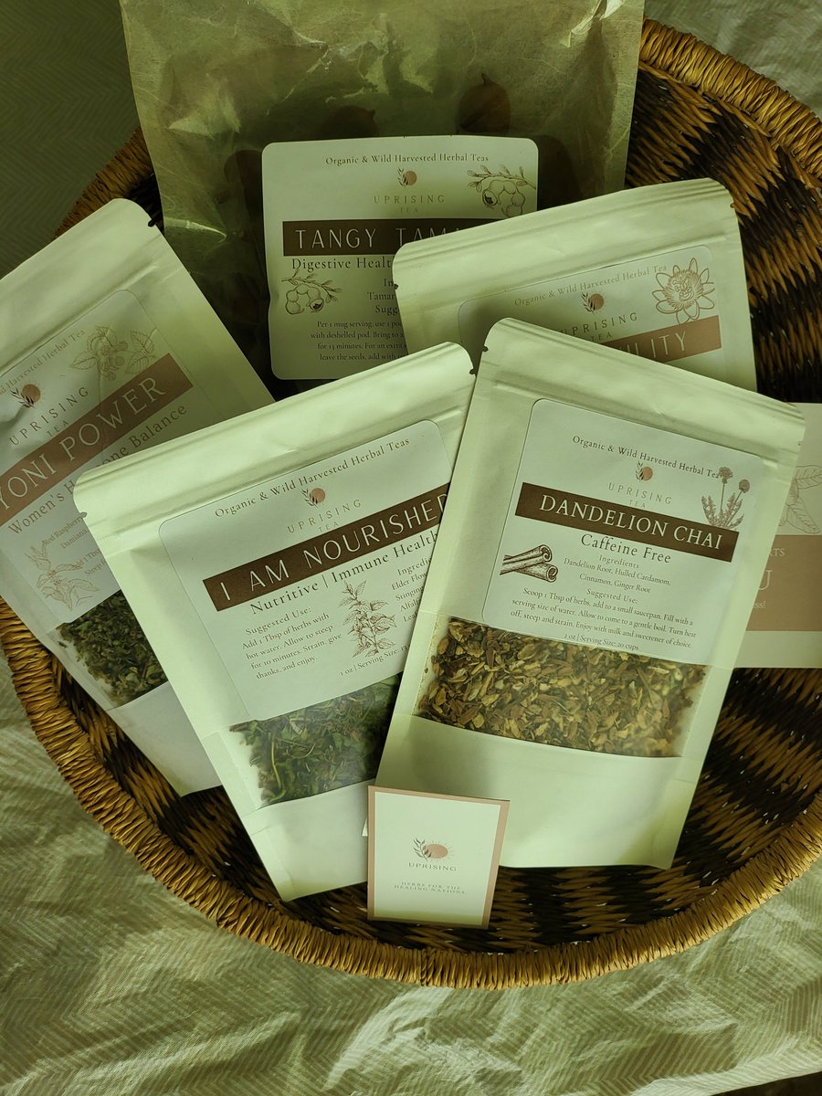 Thankful for my teas from @ uprising tea!  Seas is soo amazing at what she does! 🩷 get yours today 

uprisingtea.com ✨️