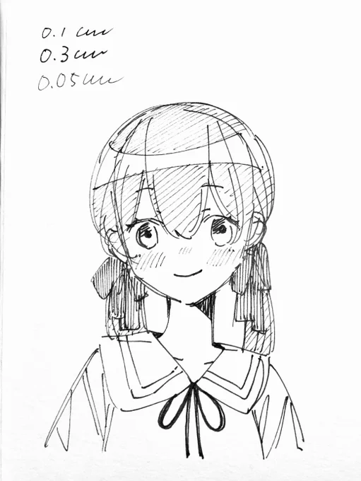 百均行くたびになんかしら百均画材を漁ってる気がする、今回は厚口のスケブとミリペン一式買って来た(seria) 