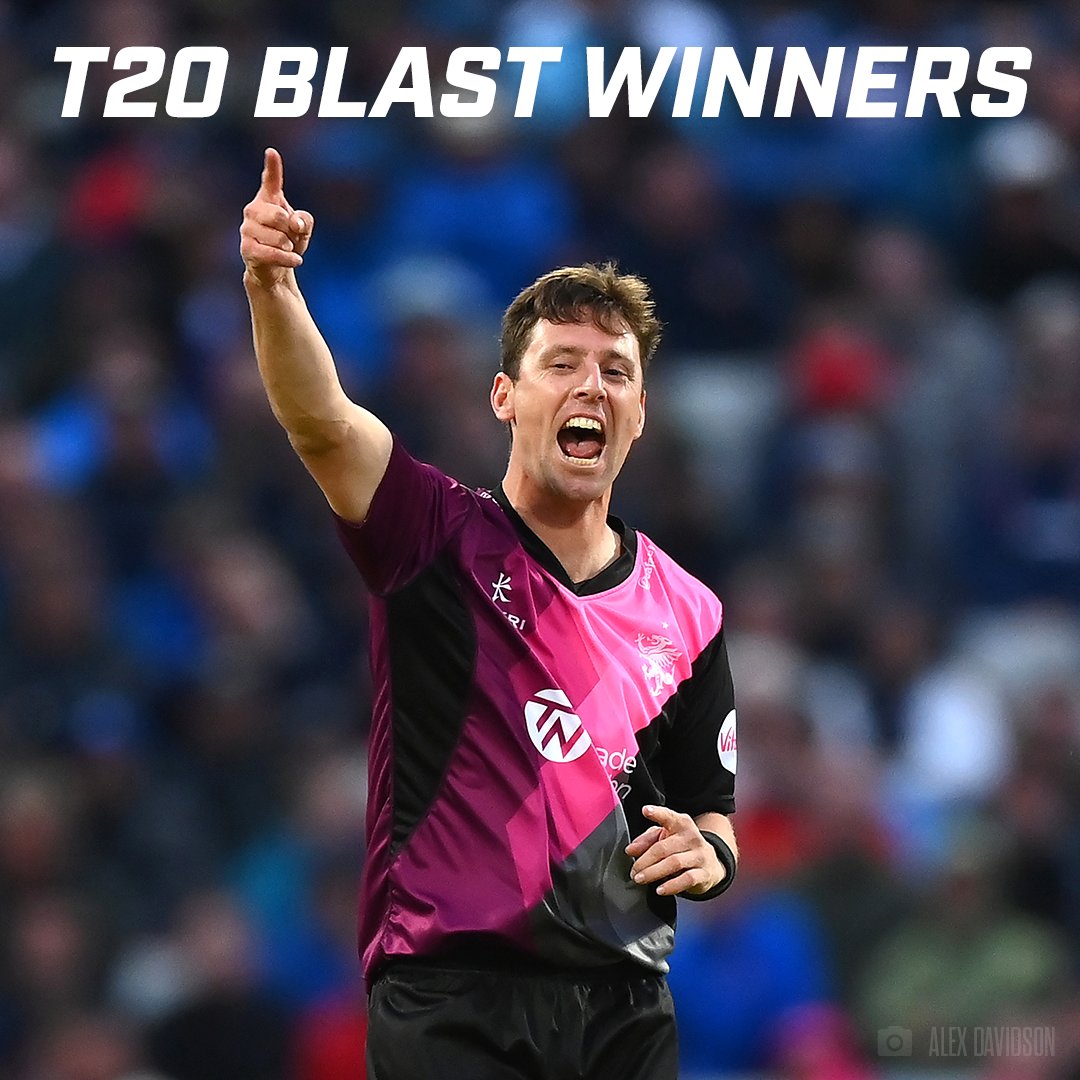 SOMERSET = T20 BLAST CHAMPIONS! 🏆

#FinalsDay