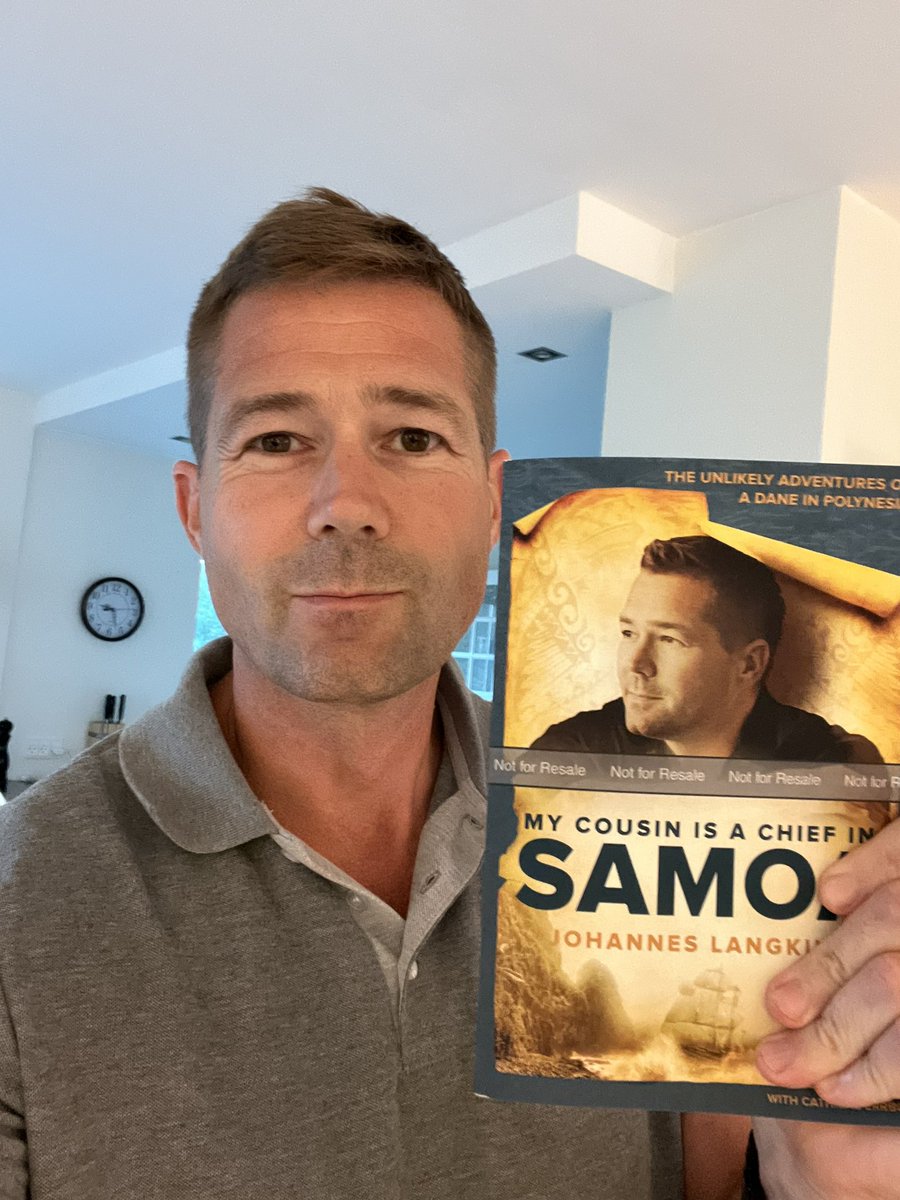 Big day. Today my book “My Cousin is A Chief in Samoa” was published in English and available worldwide. It’s already out in Denmark, Germany, Switzerland and Austria 😀 a.co/d/ipidGmL #Book #BookRecommendations #NewBook #newbookrelease #BookTwitter #BookWorm