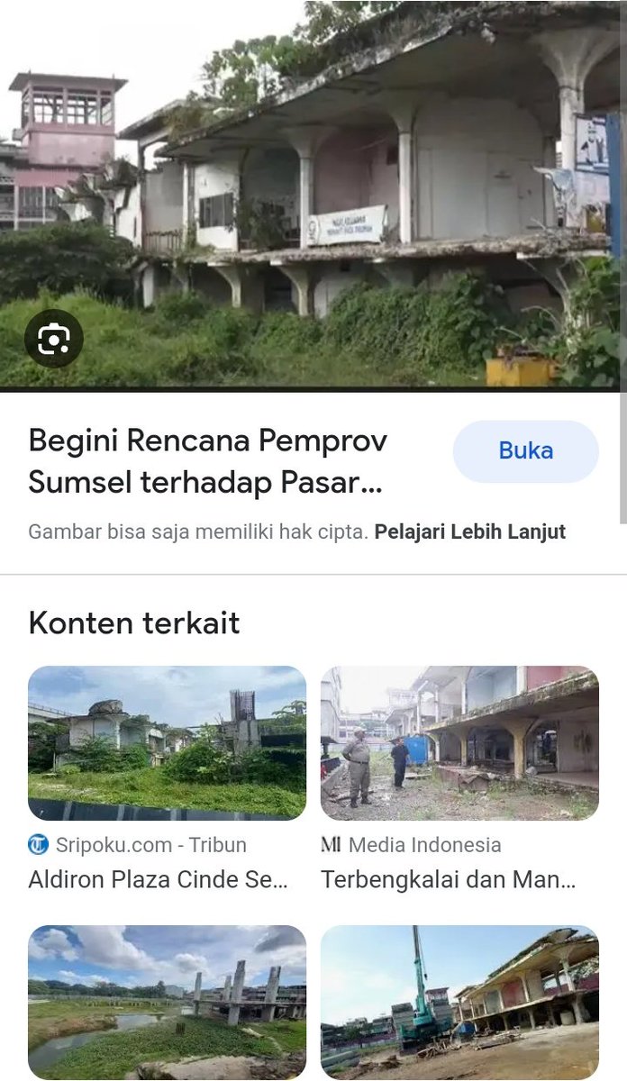 harrysofian's tweet photo. Di Palembang #PasarCinde yg menjadi ciri khas kota #Palembang dan merupakan IKON/LANDMARK KOTA dirusak oleh Pemerintahnya sendiri atas nama pembangunan tanpa pikir panjang. Hampir 5 tahun terbengkalai dan tdk ada yg mau tanggung jawab. Jika sdh begini semua cuci tangan. https://t.co/T6Htw9chNO