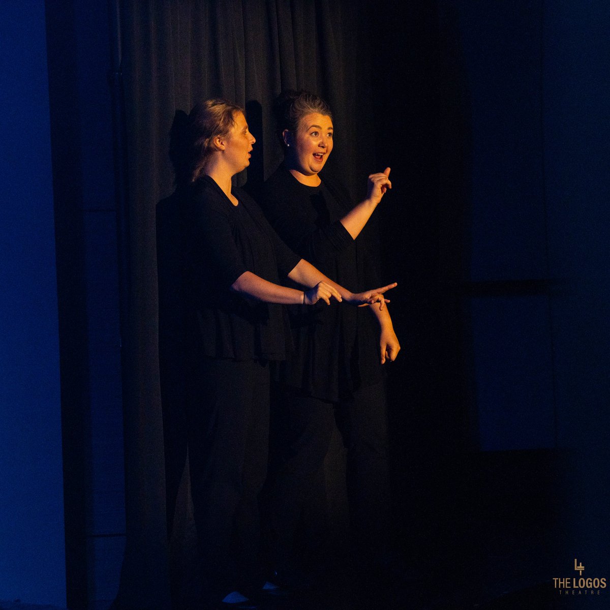 LogosTheatre's tweet image. Amazing work from our incredible #ASLInterpreters at the 2pm show of #TheChroniclesofNarnia: #TheHorseandHisBoy!

Second, interpreted show is happening at 7pm!

For tickets visit: museumofthebible.org/events/the-hor…

#TheLogosTheatre #NarniaOnTour #AslanisontheMove