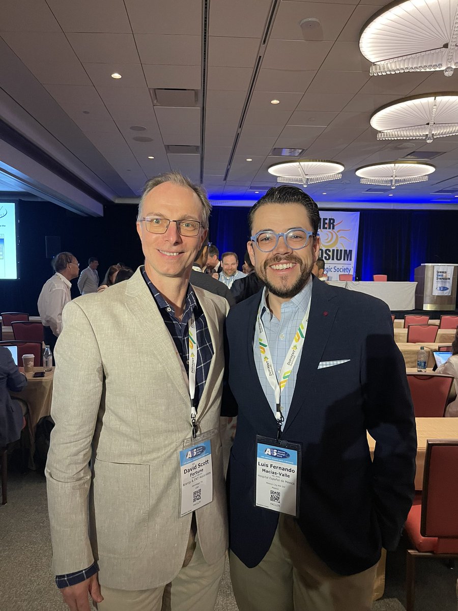 MaciasORL's tweet photo. Great times in #LasVegas for the 12th annual @AmRhinoSociety Summer Sinus Symposium. Meeting Twitter friends in person @DrScottFortune ! https://t.co/Rg1Gpg2YVS