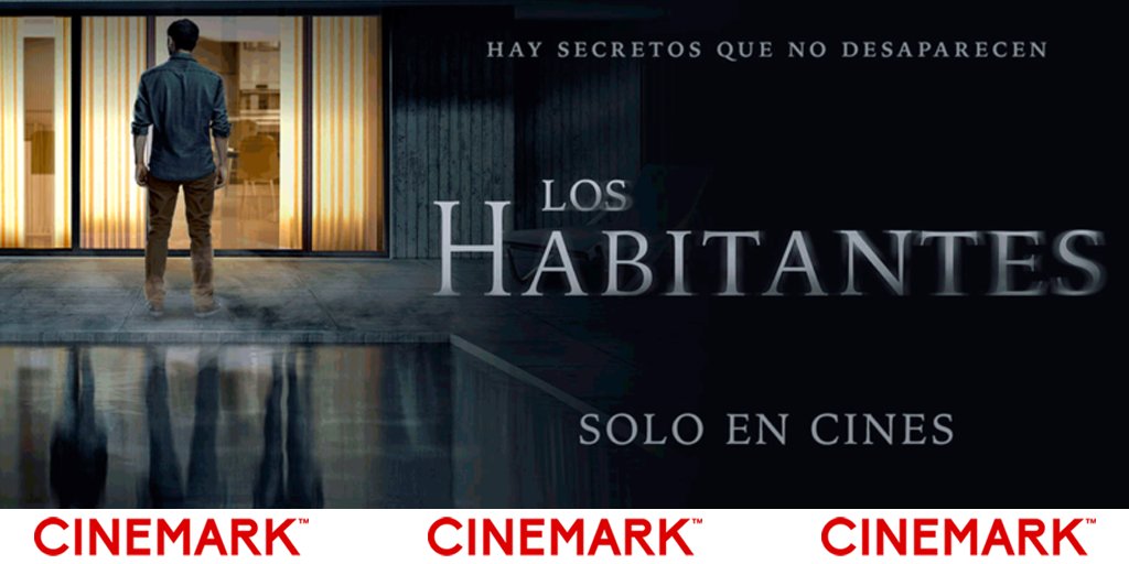 CinemarkSV's tweet photo. Ya en cartelera #LosHabitantes ¿Estás listo para el verdadero terror? 🤔

👉Consulta horarios y compra tus entradas en https://t.co/q15zOQt5IU, la app Cinemark CA o en nuestras taquillas. https://t.co/hkYJRz219z
