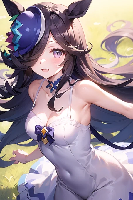 ライスシャワー サマードレス風03#AIart 