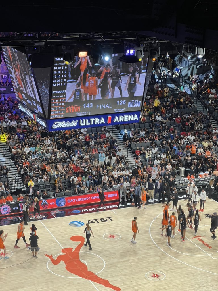 ReporterNuri's tweet photo. Final Score‼️ #WNBAAllStar 
@atpwnba https://t.co/zfb1nNFuh8