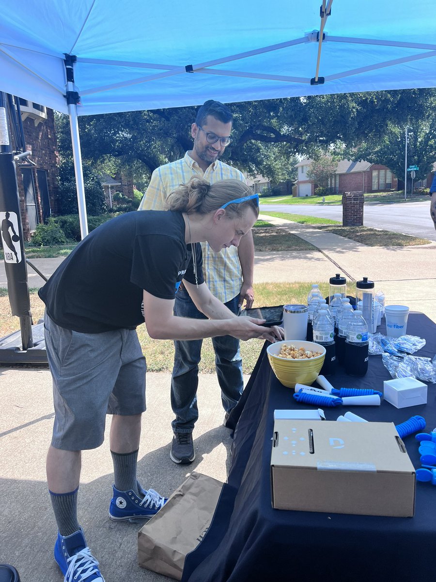 Robbie Gamboa (@gamboa_robbie) on Twitter photo Thank you for the partnership today <a href="/KarenSRivas_/">Karen Rivas</a> & CW Grapevine HWY at our Fiber pop up event 👊 Special s/o to <a href="/JamesWeddle79/">James Weddle</a> for allowing us set up at his frontyard 🙌 <a href="/NTX_Market/">The NTX Market</a> <a href="/NTX_Anuksha/">Anuksha Mathur</a> <a href="/colehamer/">cole hamer</a> <a href="/BrandiKHarris1/">Brandi K Harris</a> #allinoneATT Thank you for the partnership today <a href="/KarenSRivas_/">Karen Rivas</a> & CW Grapevine HWY at our Fiber pop up event 👊 Special s/o to <a href="/JamesWeddle79/">James Weddle</a> for allowing us set up at his frontyard 🙌 <a href="/NTX_Market/">The NTX Market</a> <a href="/NTX_Anuksha/">Anuksha Mathur</a> <a href="/colehamer/">cole hamer</a> <a href="/BrandiKHarris1/">Brandi K Harris</a> #allinoneATT