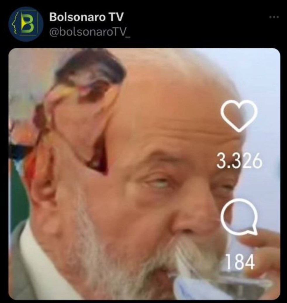 ClaPelicano's tweet photo. 🚨🦤Olha o que a @bolsonaroTV_ publicou. https://t.co/O2S5FFGAxA
