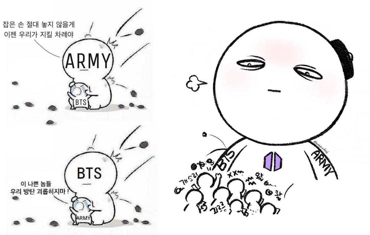 Springday_9597's tweet photo. อิดอกชอบมาก กาลเวลาเปลี่ยนเเปลง เเฟนอาร์ต BTS ARMY ก็ต้องเปลี่ยนไปเช่นกัน  

จากยุคสมัยโดนปาหินใส่ร้องไห้กอดกัน สู่ยุคสมัยลุยหมดไม่สนลูกใคร https://t.co/IBt9cusxvj