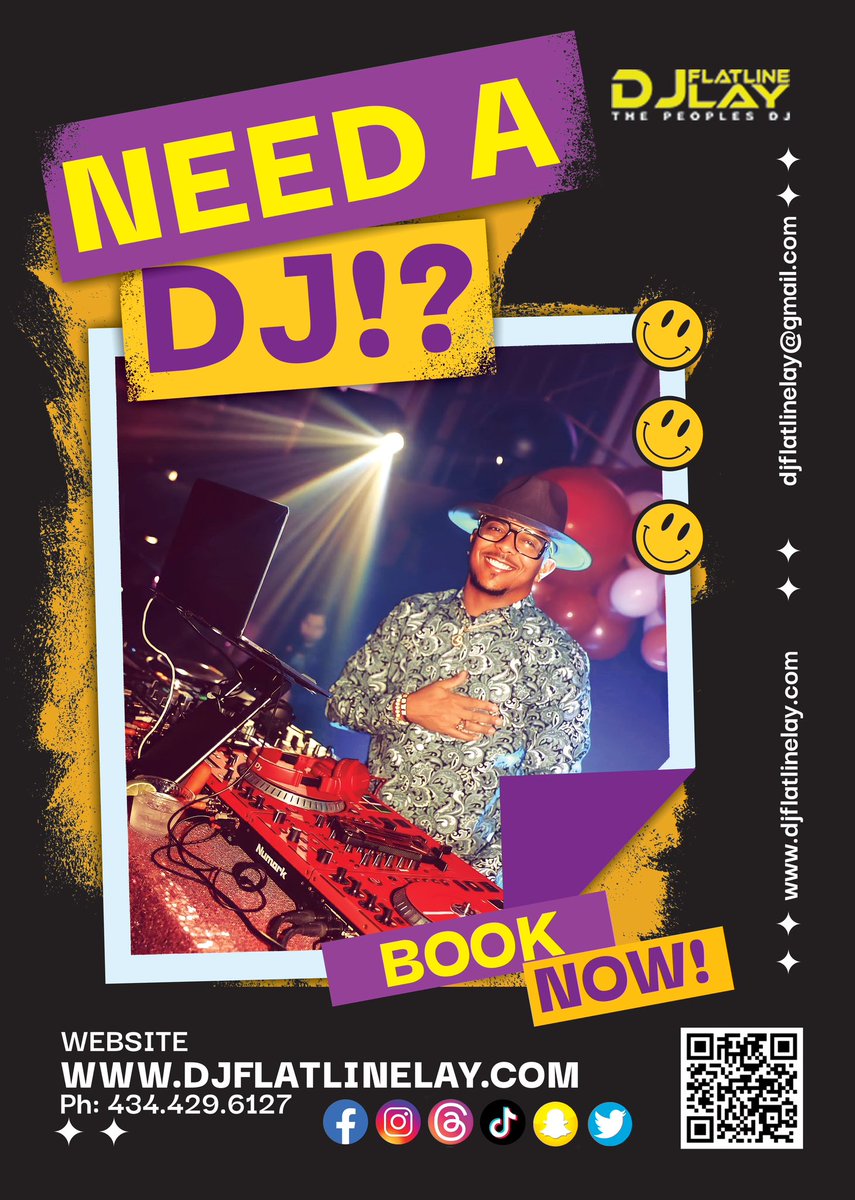 Book NOW! The People’s DJ‼️▶️🎶🔊