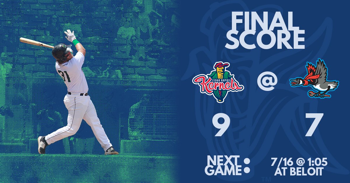 CRKernels's tweet photo. Series Wins ✅
Season Series Win ✅

#KernelsWin https://t.co/HbkpqWSCAL
