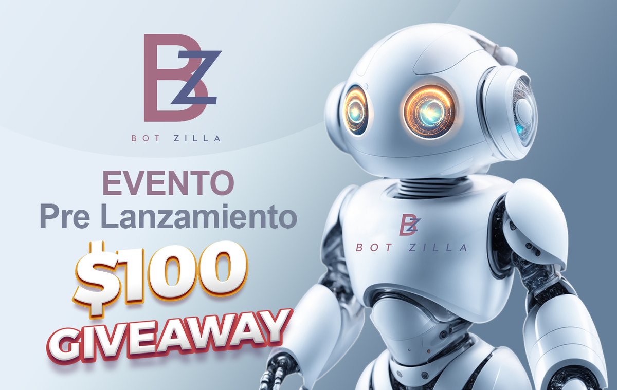 BotzillaInt's tweet photo. 📷¡100 USDT GIVEAWAY!📷 ¡Únete a la familia de Botzilla y gana! Participa en nuestro evento de sorteos de 10 USDT para 10 usuarios. Completa el formulario y ¡listo! ¿Qué esperas? #Botzilla #Giveaway #Sorteo #InversionesEnLínea #ÚneteAhora

https://t.co/cGtNCCsb8P https://t.co/Hw6iYL4zPx