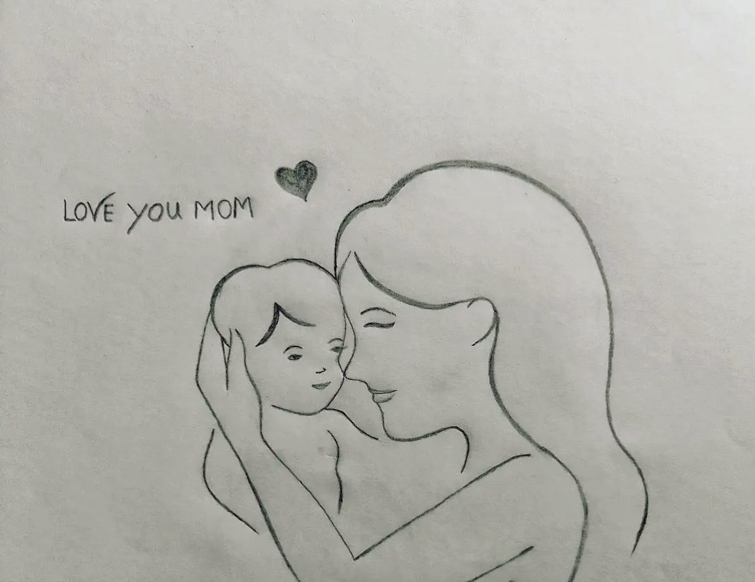 How to Draw a Mother & Baby: Growing Your Visual Vocabulary - Bullet  Journal Junkie