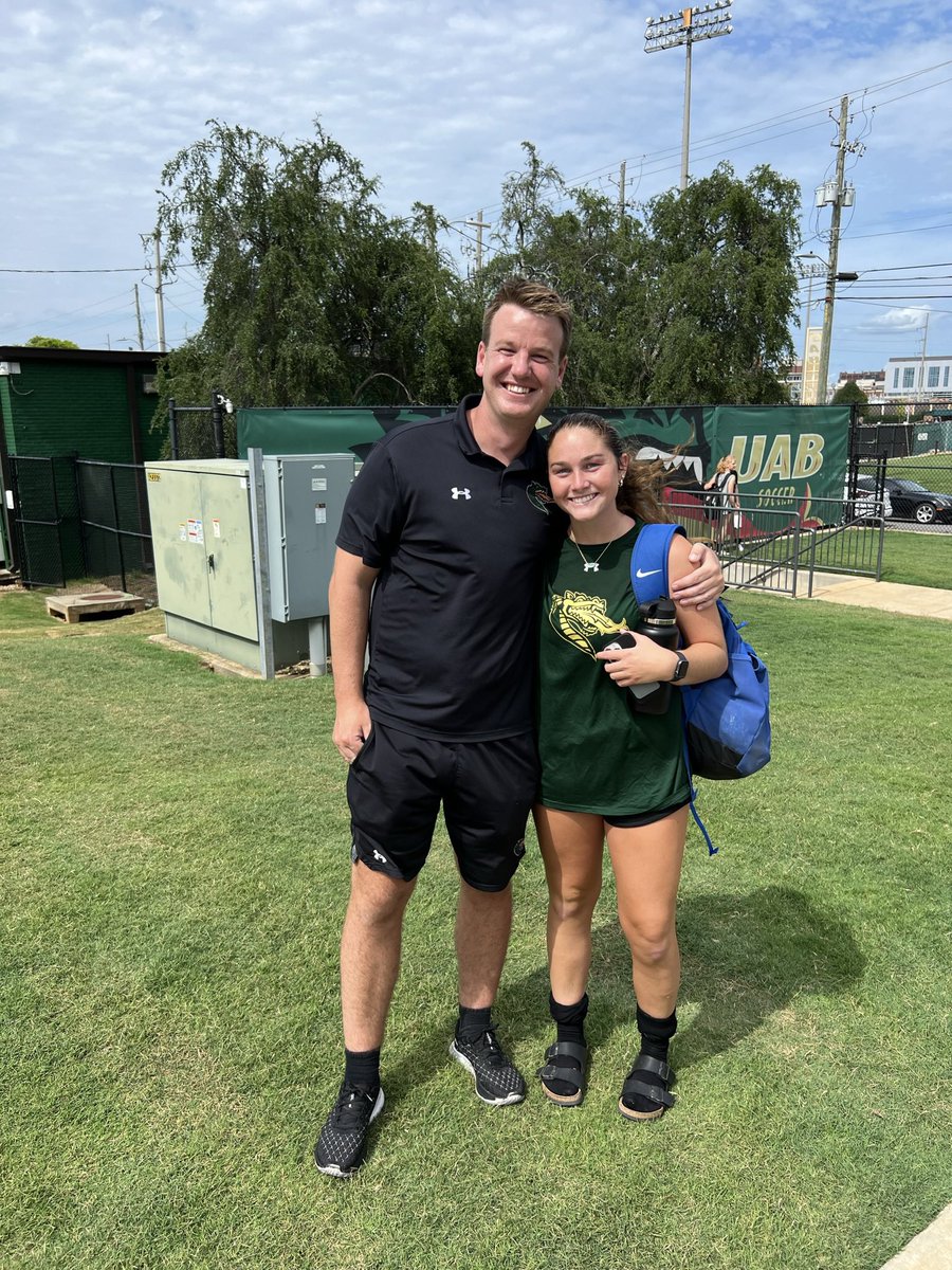 modonnell2024's tweet photo. Fun day at the UAB ID camp! Loved getting to experience the environment and play against some amazing players ! Thank you @MarkHiller7, Coach Mann and @UAB_WSOC for this opportunity. @ImCollegeSoccer @MarkHansen018 @TrainDSP https://t.co/wl6QMwjgGo