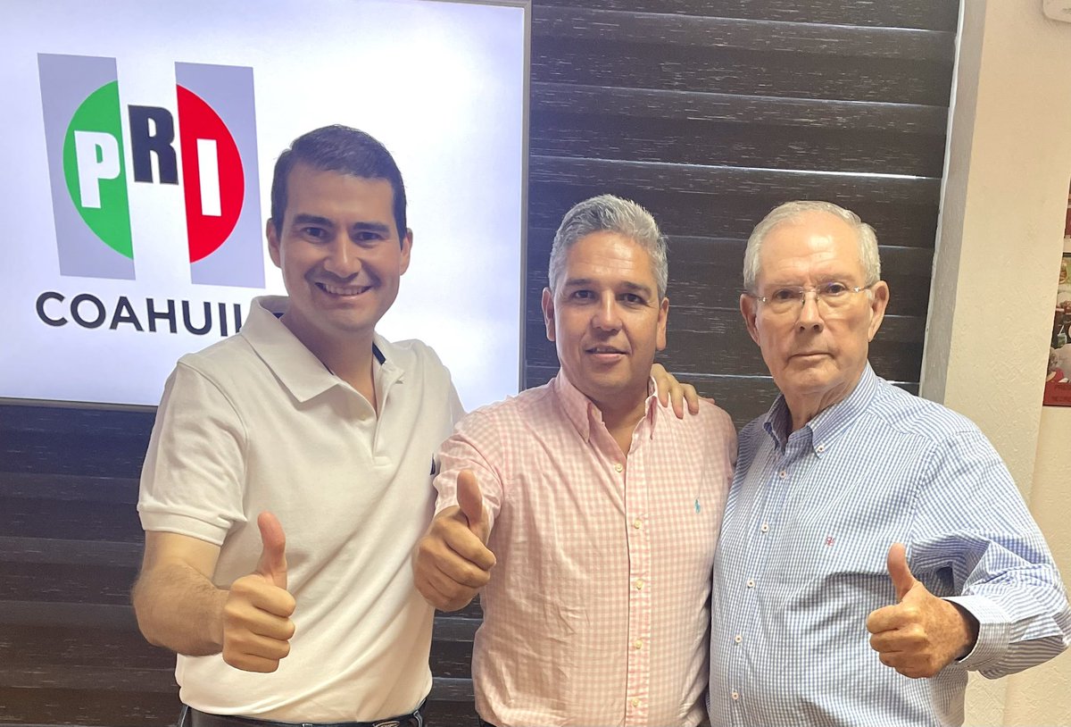 marcocantuv's tweet photo. En la suma de esfuerzos se encuentra  la fortaleza  del @PRICoahuila.
Construyendo el futuro hoy, de la mano de nuestro Presidente Carlos Robles. @manolojim @DiegoRodzC @lazarojimeneza @IRHnacional @IRHCoahuila https://t.co/Q4SERcFweC