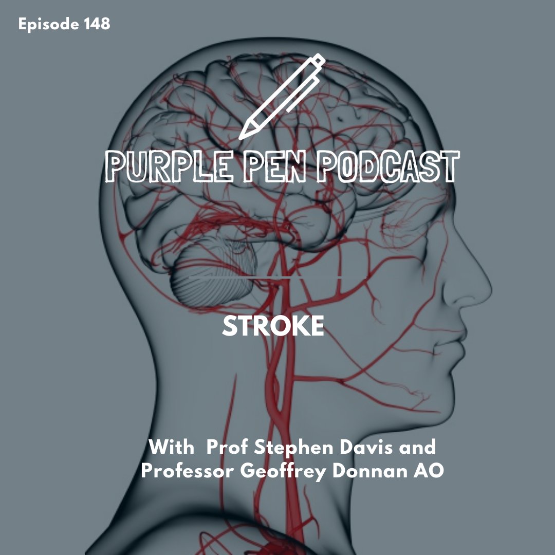 purplepenpod's tweet image. Prof Stephen Davis and Professor Geoffrey Donnan AO chat about things #stroke and exciting emerging technology with lightweight brain scanners and stroke smart ambulances @ProfSteveDavis @GeoffreyDonnan @unimelb @theRMH @AusStroke #AuStrokeAlliance directory.libsyn.com/episode/index/…