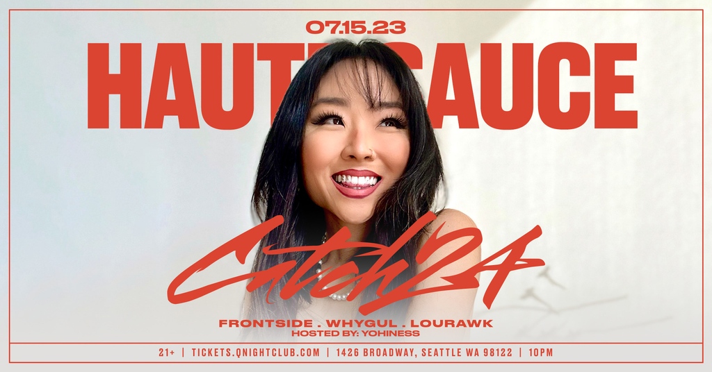 ❤️‍🔥 <a href="/HauteSauceSEA/">Haute Sauce</a> features some of the best tastemakers on the West Coast with all the hottest in hip-hop!

Tonight, a longtime fave <a href="/realcatch24/">Catch24</a> returns to Seattle w/ frontside, <a href="/whygul/">Whygul</a>, &amp; @jacoblourawk to serve up the 🔥. Hosted by <a href="/yohinessj/">yohiness</a>.

🎫 tinyurl.com/bdhjb46f