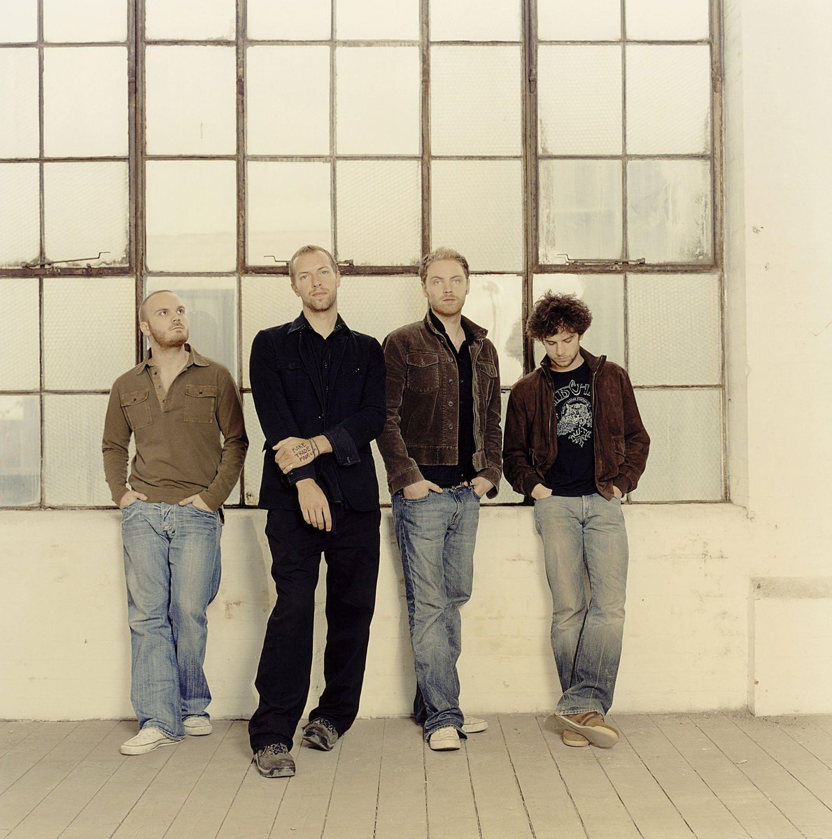coldplayfiles's tweet image. Coldplay by Olaf Heine, 2003