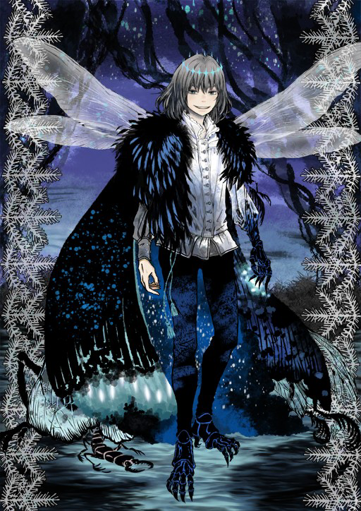 LFVBF_II's tweet photo. LB6 Spoiler(ish) Talk

After Umino Chica, one of Nasu's all time favorite artists, not only worked around her massive phobia of bugs to design a servant for the game but one with as contrasting of a design as Oberon it is very easy to see why Nasu rewrote LB6 to add him. https://t.co/tZdwSwG2Lk