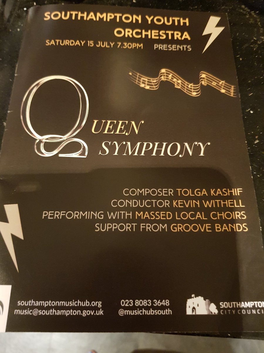 Amanda Barnes-Andrews (@amandajbaan) on Twitter photo Another amazing concert from <a href="/MusicHubSouth/">Southampton MusicHub</a>. This time Groove bands took to that enormous Guildhall stage with such confidence. Southampton Youth Orchestra with massed local choirs were magnificent in Queen Symphony. The audience lived it all!
<a href="/friends_syo/">Friends of SYO</a>
<a href="/SouthamptonCC/">SouthamptonCC</a> Another amazing concert from <a href="/MusicHubSouth/">Southampton MusicHub</a>. This time Groove bands took to that enormous Guildhall stage with such confidence. Southampton Youth Orchestra with massed local choirs were magnificent in Queen Symphony. The audience lived it all!
<a href="/friends_syo/">Friends of SYO</a>
<a href="/SouthamptonCC/">SouthamptonCC</a>
