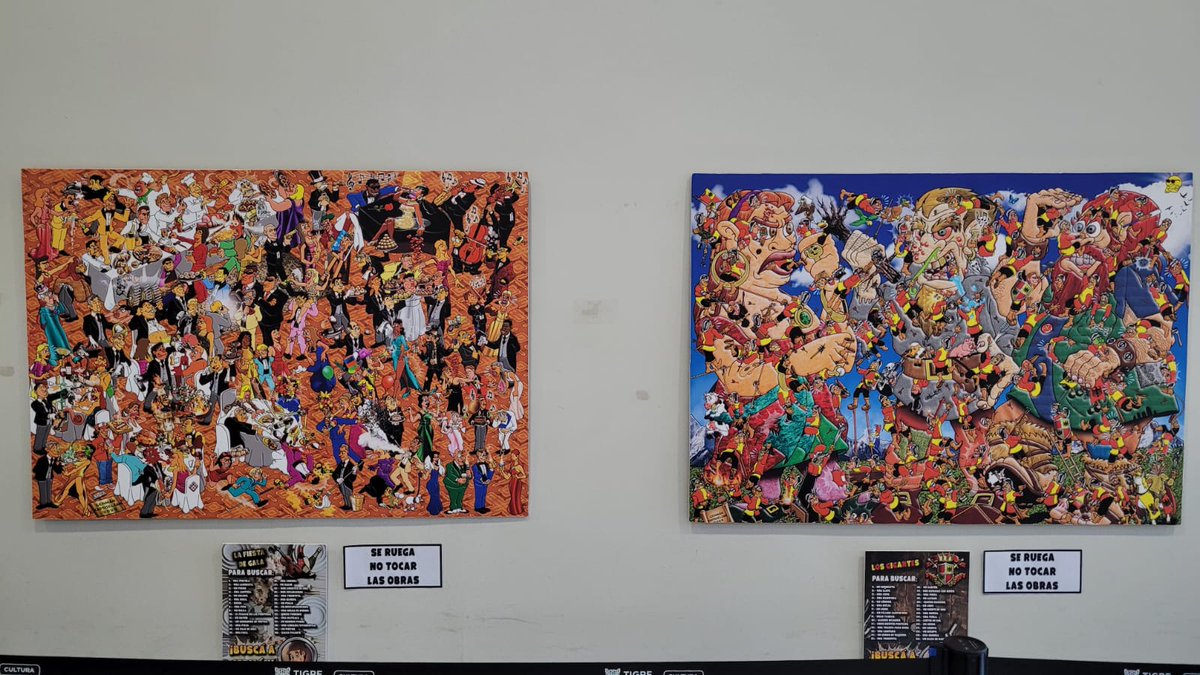 CulturaEnTigre's tweet photo. 🖼️ INAUGURAMOS EN LA #Saladeexposiciones DEL @TeatroSoriano
LA MUESTRA "BUSCA A GERMÁN" DEL ARTISTA VECINO DE BENAVÍDEZ GERMÁN KAPRIELIAN.
UNA MUESTRA INTERACTIVA CON ACTIVIDADES Y JUEGOS.
📆 HASTA EL 30 DE JULIO
📍ITUZAINGÓ 2950, BENAVÍDEZ
@ZamoraJulio
@MunicipioTigre https://t.co/pu1WUbOz7T