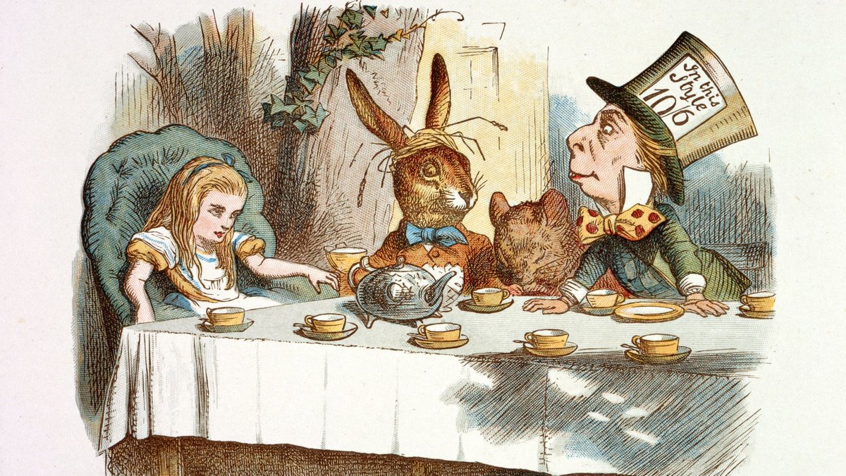TheWilmAcad's tweet image. This week, Class 10 finished reading 'Alice in Wonderland'. FS said it was interesting, especially when the mock turtle started singing and EW said it was very emotional and liked the different settings. 📚 💬 #ChooseTheWilmAcad #TheWilmAcadRfP #classread