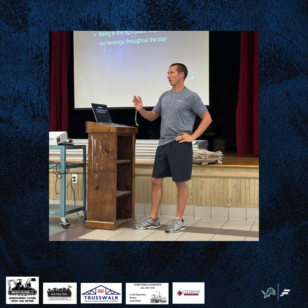 Brindlee Mountain Football (@bmhslionsfb) on Twitter photo 41 campers for our youth camp today!
THANK YOU to everyone involved, and here’s a special shout-out to <a href="/PittmanJake11/">Jake Pittman</a> and <a href="/Coach_Hemmerly/">Harrison Hemmerly</a> for presenting to our youth coaches at our first youth league clinic!
#2OM3THINGBIGGER 41 campers for our youth camp today!
THANK YOU to everyone involved, and here’s a special shout-out to <a href="/PittmanJake11/">Jake Pittman</a> and <a href="/Coach_Hemmerly/">Harrison Hemmerly</a> for presenting to our youth coaches at our first youth league clinic!
#2OM3THINGBIGGER