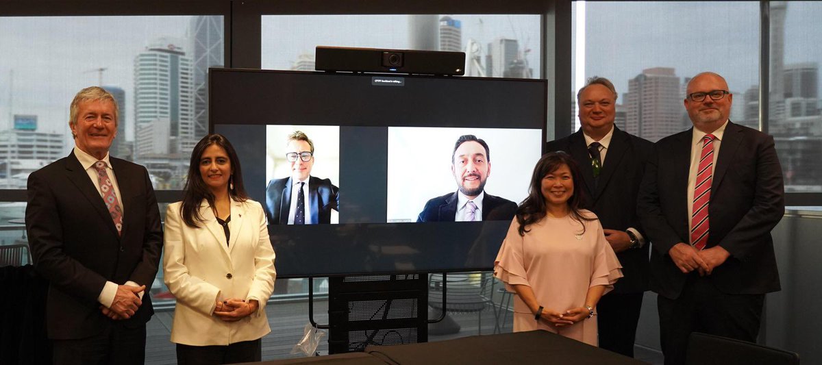 Great to be joined by #ITAG Ministers 🇨🇦🇨🇱🇨🇷🇪🇨🇲🇽🇳🇿 in the margins of the 7th CPTPP Commission in Auckland to announce the Tāmaki Makaurau Joint Declaration on Inclusive and Sustainable Trade & the NZ Three-Year Review. #ITAG #CPTPP2023 👉 mfat.govt.nz/en/trade/free-…