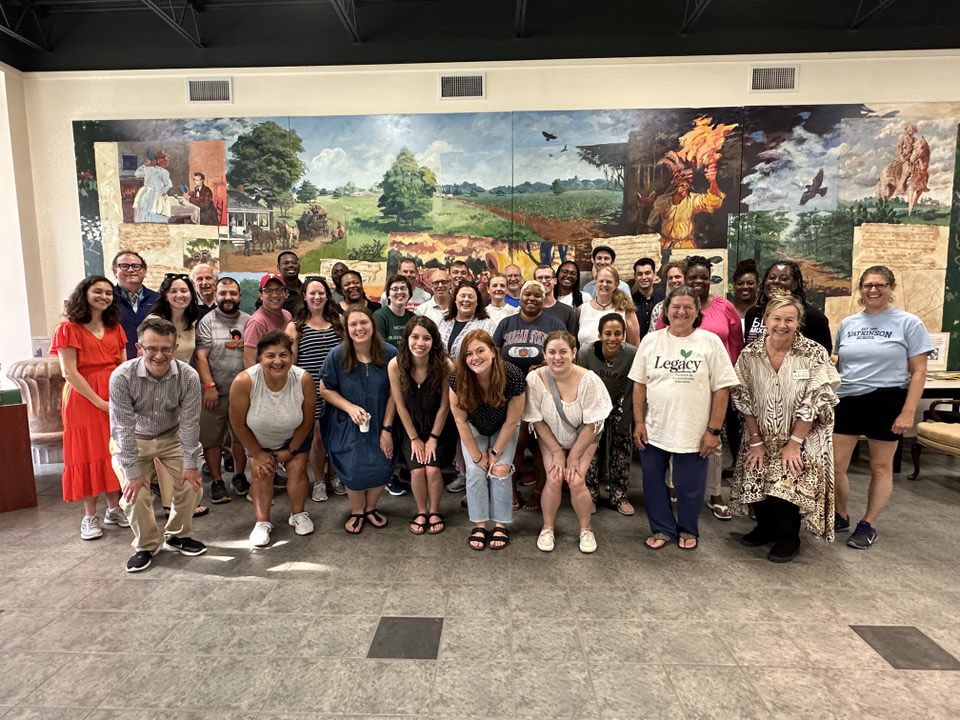 mr_deasy's tweet photo. 13. About 40 teachers representing over 20 states convened this week to learn this history, to see this history, and to strategize about how to bring this history to our schools. https://t.co/JEunXvFw70